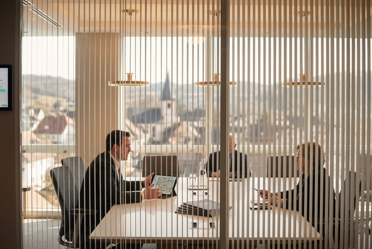 Kundengespräch im Büro